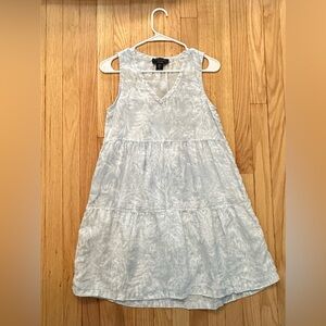 Tahari Light Blue Sleeveless Dress